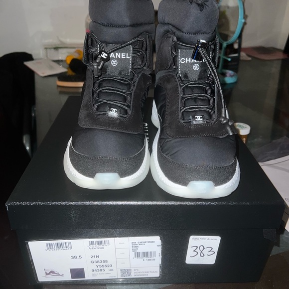 Brand new Chanel sneaker boot - Picture 3 of 3